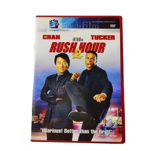 Rush Hour 2 DVD 2001 Movie Jackie Chan Chris Tucker Comedy Action PG 13